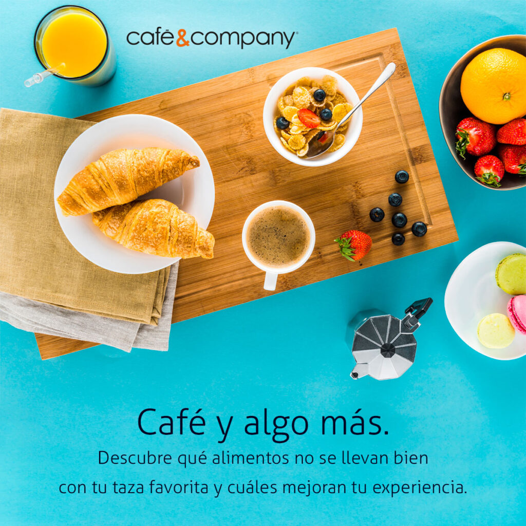 Alimentos que van con el café y otros que no