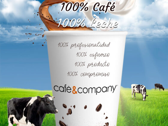 100% leche y 100% café, nada más.
