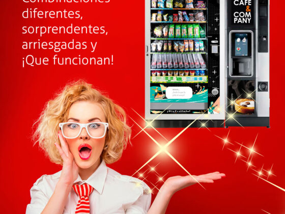 Combinaciones raras o diferentes que puedes encontrar en una máquina de vending de Café&Company.