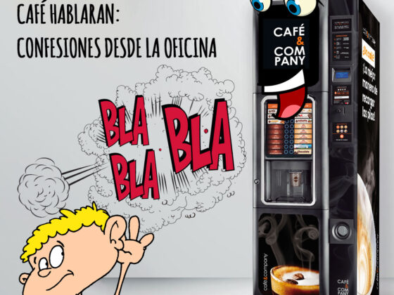 si la máquina expendedora de café de la oficina de Café&Company hablara