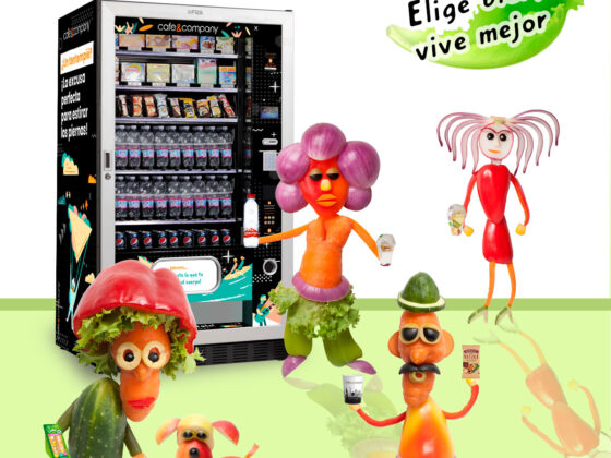 Maquinas de vending saludables en centros públicos, hospitales, universidades, institutos...