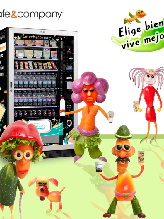 Maquinas de vending saludables en centros públicos, hospitales, universidades, institutos...